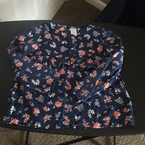 Girls' blouse 100% varicose material, soft